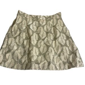 FRNCH Jacquard Print Mini Skirt Size M
